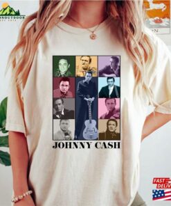 Johnny Cash T-Shirt Country Music Shirt Cowboy Unisex Classic