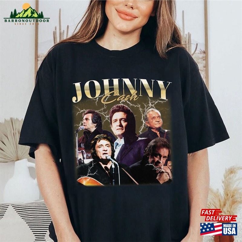 Johnny Cash Vintage Shirt Country Music T-Shirt Classic Sweatshirt Johnny Cash Vintage Shirt Country Music T-Shirt Classic Sweatshirt