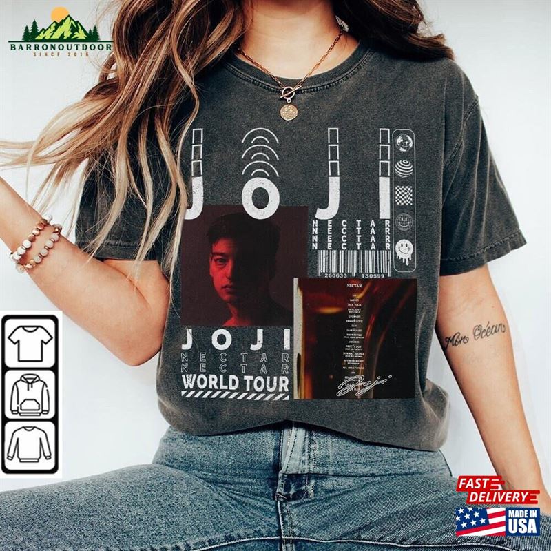 Joji Music Shirt Sweatshirt Y2k 90S Merch Vintage Tee Album Nectar Pandemonium Tour 2023 Tickets Graphic L806m Unisex Joji Music Shirt Sweatshirt Y2k 90S Merch Vintage Tee Album Nectar Pandemonium Tour 2023 Tickets Graphic L806m Unisex