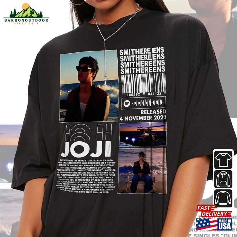 Joji Rap Shirt Smithereens Album 90S Y2k Merch Vintage Rapper Hiphop Sweatshirt T-Shirt Joji Rap Shirt Smithereens Album 90S Y2k Merch Vintage Rapper Hiphop Sweatshirt T-Shirt