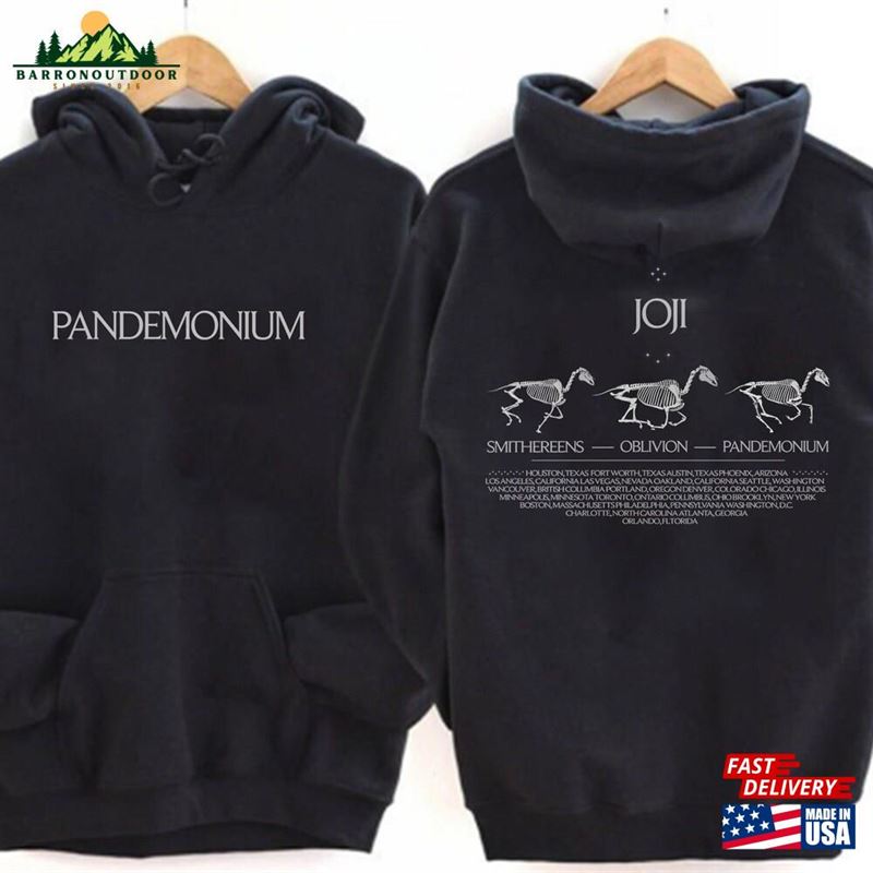 Joji's Pandemonium Tour Merch Shirt Until We Dissolve T-Shirt Sweatshirt Joji's Pandemonium Tour Merch Shirt Until We Dissolve T-Shirt Sweatshirt