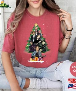 Jon Bon Jovi Christmas Retro Vintage Comfort Colors Tree Shirt Funny T-Shirt Hoodie