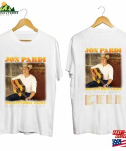 Jon Pardi Country Music Shirt The Mr Saturday Night World Tour 2023 Concert Unisex Classic