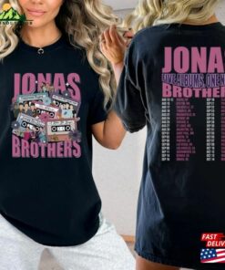 Jonas 90’S Vintage Shirt Five Albums One Night Tour Classic Sweatshirt