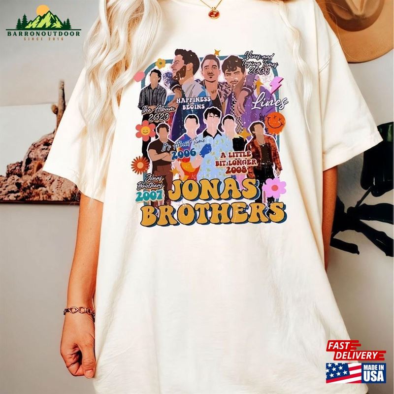 Jonas Brother Cassette Unisex T-Shirt Brothers Tour Shirt Retro 90 Hoodie Jonas Brother Cassette Unisex T-Shirt Brothers Tour Shirt Retro 90 Hoodie