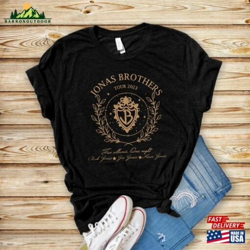Jonas Brother Merch Brothers Tour T-Shirt Fan Tees Hoodie Classic
