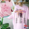 Jonas Brother Pink Shirt Vintage Brothers Five Albums One Night Tour Classic Hoodie