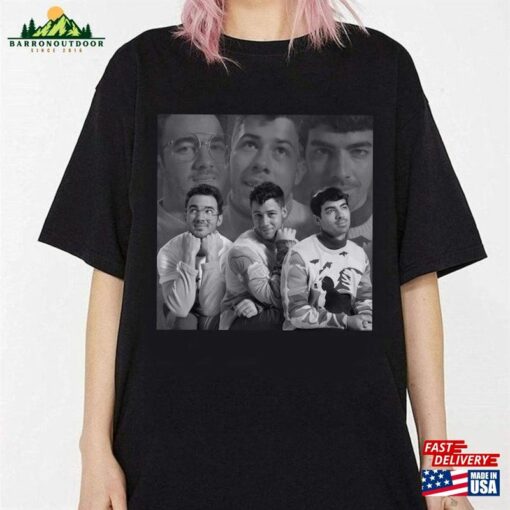 Jonas Brother Shirt Joe Band Tee Five Album One Night The Tour 2023 Merch Hoodie Sweatshirt