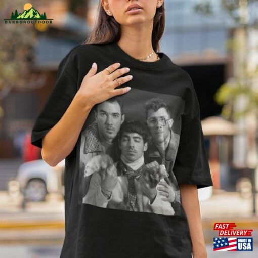 Jonas Brother Shirt Joe Band Tee Five Album One Night The Tour 2023 Merch T-Shirt Hoodie