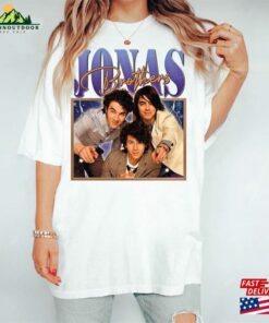 Jonas Brother Vintage Shirt Joe Homage T-Shirt Fan Tees Hoodie