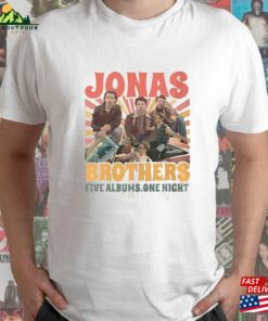Jonas Brother Vintage Shirt Joe Homage T-Shirt Fan Tees Unisex Hoodie