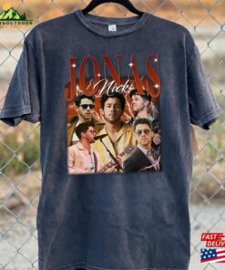 Jonas Brothers 2023 Tour Shirt Vintage T-Shirt 90’S Tee Comfort Colors Five Albums One Night Sweatshirt Classic