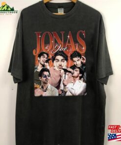 Jonas Brothers 2023 Tour Shirt Vintage T-Shirt 90’S Tee Comfort Colors Five Albums One Night Unisex Hoodie