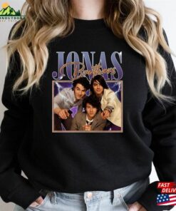 Jonas Brothers 2023 Tour Unisex T-Shirt Band Comfort Color Shirt Raised On Sweatshirt Classic