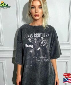 Jonas Brothers 90S Vintage Graphic Tees T-Shirt Classic Sweatshirt