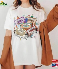 Jonas Brothers Cassette Shirt Nick Joe Kevin T-Shirt Five Albums One Night Tour Classic Sweatshirt