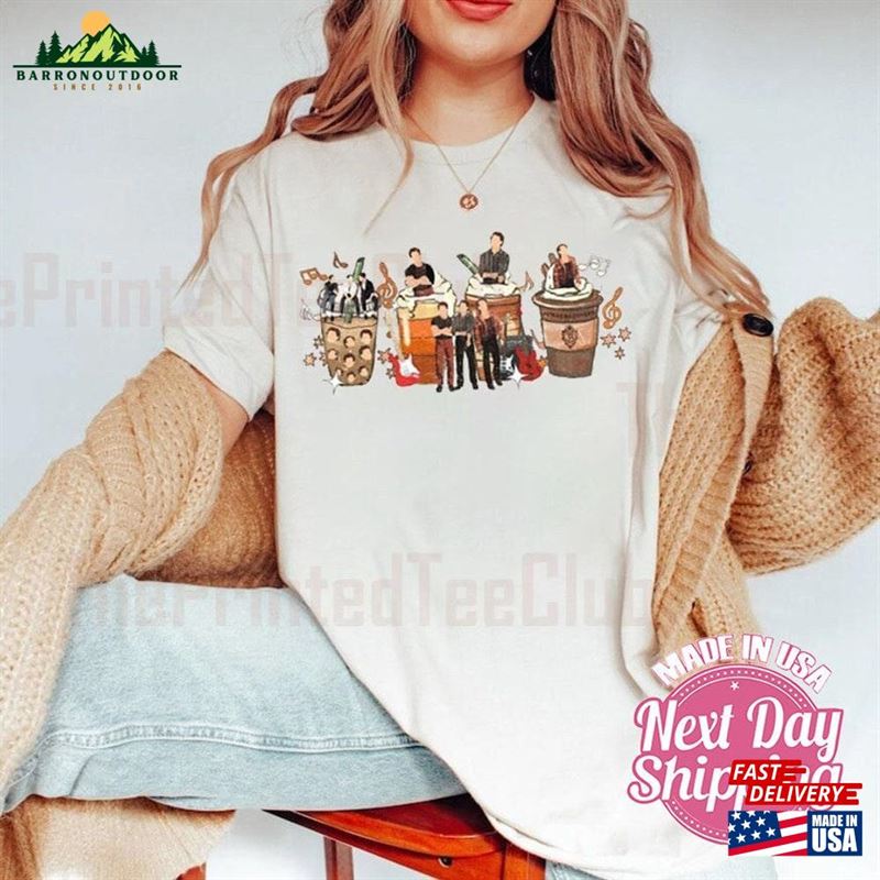 Jonas Brothers Coffee Shirt Tour Concert 2023 Retro Unisex Gift Classic Hoodie Jonas Brothers Coffee Shirt Tour Concert 2023 Retro Unisex Gift Classic Hoodie