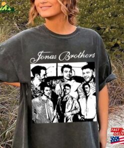 Jonas Brothers Comfort Color T-Shirt Five Albums One Night Tour Shirt 2023 Hoodie Classic