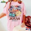 Jonas Brothers Comfort Colors Shirt Five Albums One Night Tour 2023 Unisex Classic