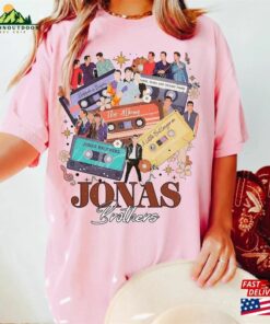 Jonas Brothers Comfort Colors Shirt Five Albums One Night Tour 2023 Unisex Classic