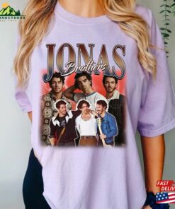 Jonas Brothers Comfortr Color Shirt Tour Concert 2023 Retro Gift Sweatshirt Hoodie