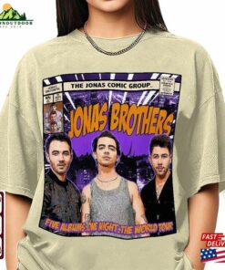 Jonas Brothers Comic Shirt Bootleg Tee Sweatshirt Hoodie