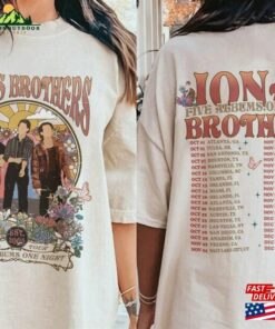 Jonas Brothers Double Side Vintage Tee Tour Shirt T-Shirt Hoodie