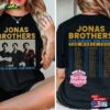 Jonas Brothers Double Sided Crewneck Sweatshirt Tour Shirt Concert 2023 Retro Unisex Gift T-Shirt Hoodie