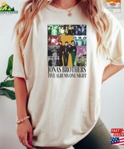 Jonas Brothers Double Sided Shirt Tour Concert 2023 Retro Unisex Gift Classic Sweatshirt