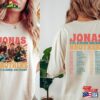 Jonas Brothers Double Sided Shirt Tour Concert 2023 Retro Unisex Gift Hoodie Sweatshirt