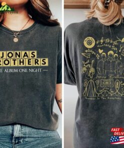Jonas Brothers Double Sided Shirt Tour Five Albums One Night Classic Hoodie