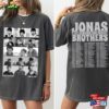 Jonas Brothers Double Sided T-Shirt Five Albums One Night Tour Shirt Hoodie Classic