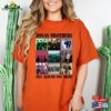 Jonas Brothers Double Sided T-Shirt Five Albums One Night Tour Tee 2023 Shirt Classic