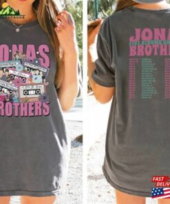 Jonas Brothers Double Sided T-Shirt Tour Shirt Cassette Sweatshirt