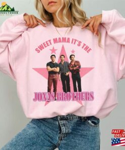 Jonas Brothers Double Sided T-Shirt Tour Shirt Concert 2023 Retro Unisex Gift Hoodie Sweatshirt