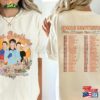 Jonas Brothers Double Sides Shirt The Album Tee Five Albums One Night Tour Hoodie Sweatshirt