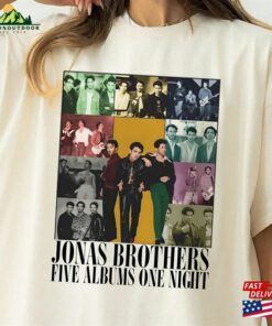 Jonas Brothers Eras Tour Shirt Five Albums One Night Classic Hoodie