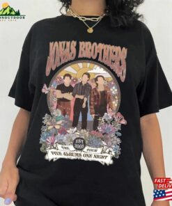 Jonas Brothers Est 2005 Vintage Shirt Five Albums One Night Tour 2023 T-Shirt Sweatshirt
