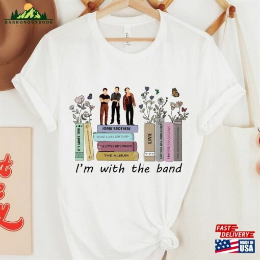 Jonas Brothers Fan Shirt I’m With The Band Unisex Hoodie