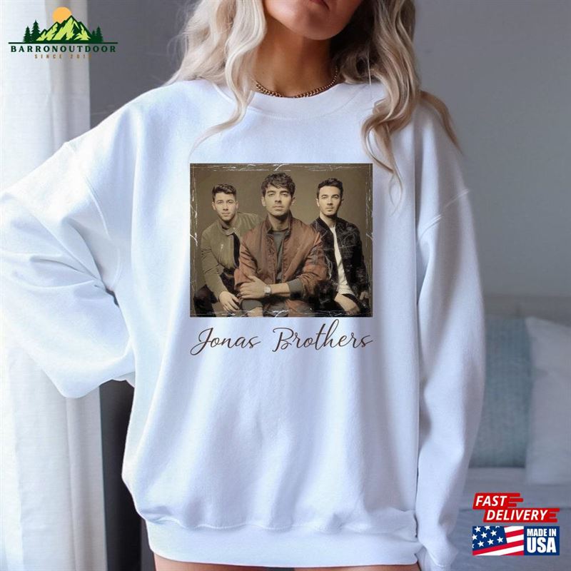 Jonas Brothers Fan Tees Shirt T-Shirt Unisex Jonas Brothers Fan Tees Shirt T-Shirt Unisex