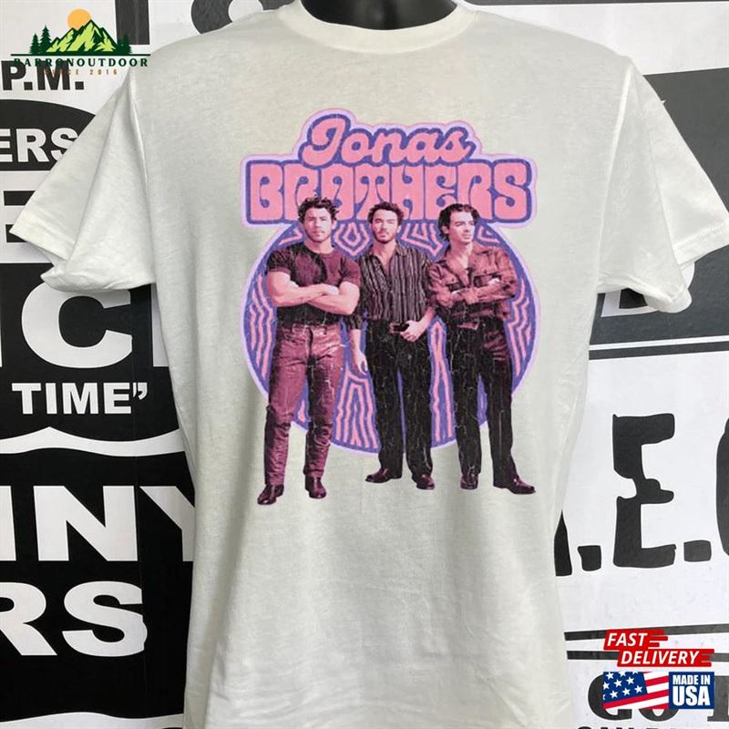 Jonas Brothers Five Albums One Night Shirt 2023 Tour Sweatshirt Unisex Jonas Brothers Five Albums One Night Shirt 2023 Tour Sweatshirt Unisex