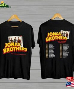 Jonas Brothers Five Albums One Night The Tour 2023 Shirt Vintage Band Classic Sweatshirt