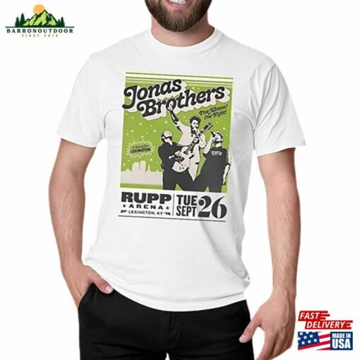 Jonas Brothers Lexington Ky Sep 26 2023 Event Shirt Rupp Arena Classic Sweatshirt