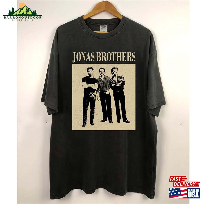 Jonas Brothers Movie Shirt Tee Classic Unisex Jonas Brothers Movie Shirt Tee Classic Unisex