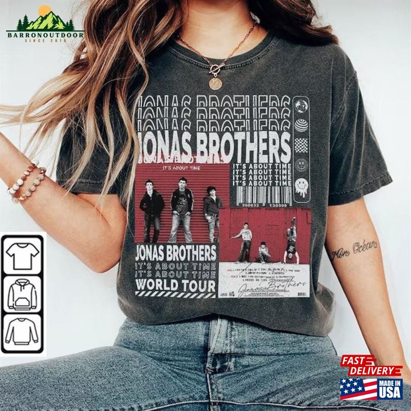 Jonas Brothers Music Shirt Merch Vintage 5 Nights On Broadway Tour 2023 Tickets Album It T-Shirt Sweatshirt Jonas Brothers Music Shirt Merch Vintage 5 Nights On Broadway Tour 2023 Tickets Album It T-Shirt Sweatshirt
