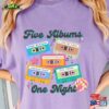Jonas Brothers Oversized Comfort Colors Shirt Five Albums One Night Tee Trendy Graphic Unisex Hoodie