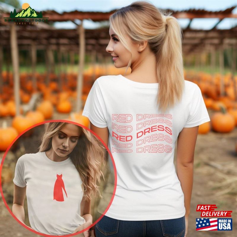 Jonas Brothers Red Dress Shirt 2023 Tour Unisex T-Shirt Jonas Brothers Red Dress Shirt 2023 Tour Unisex T-Shirt