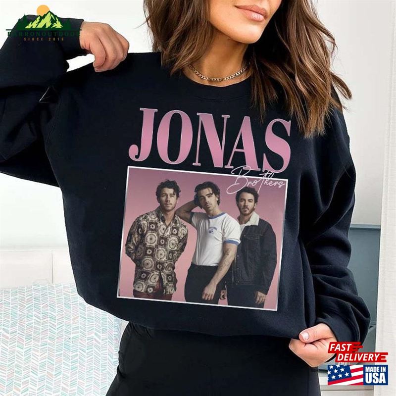 Jonas Brothers Retro Shirt Tour Concert 2023 Gift T-Shirt Hoodie Jonas Brothers Retro Shirt Tour Concert 2023 Gift T-Shirt Hoodie