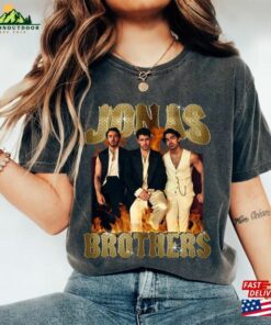Jonas Brothers Retro T-Shirt Five Albums One Night Tour Shirt 2023 Sweatshirt