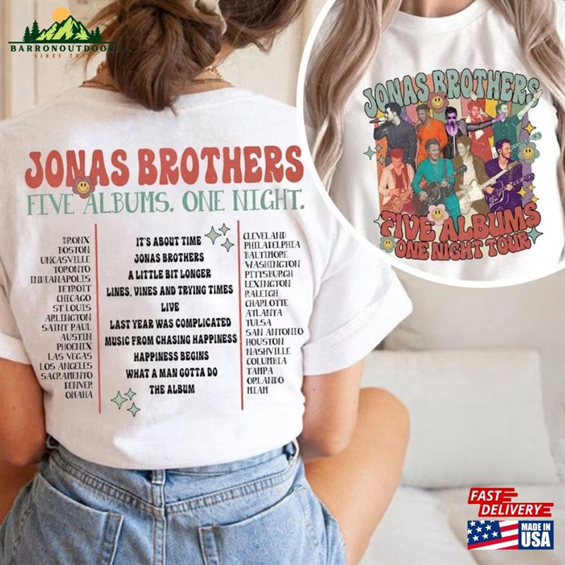 Jonas Brothers Shirt 2023 Tour Retro 90 Sweatshirt Classic Jonas Brothers Shirt 2023 Tour Retro 90 Sweatshirt Classic
